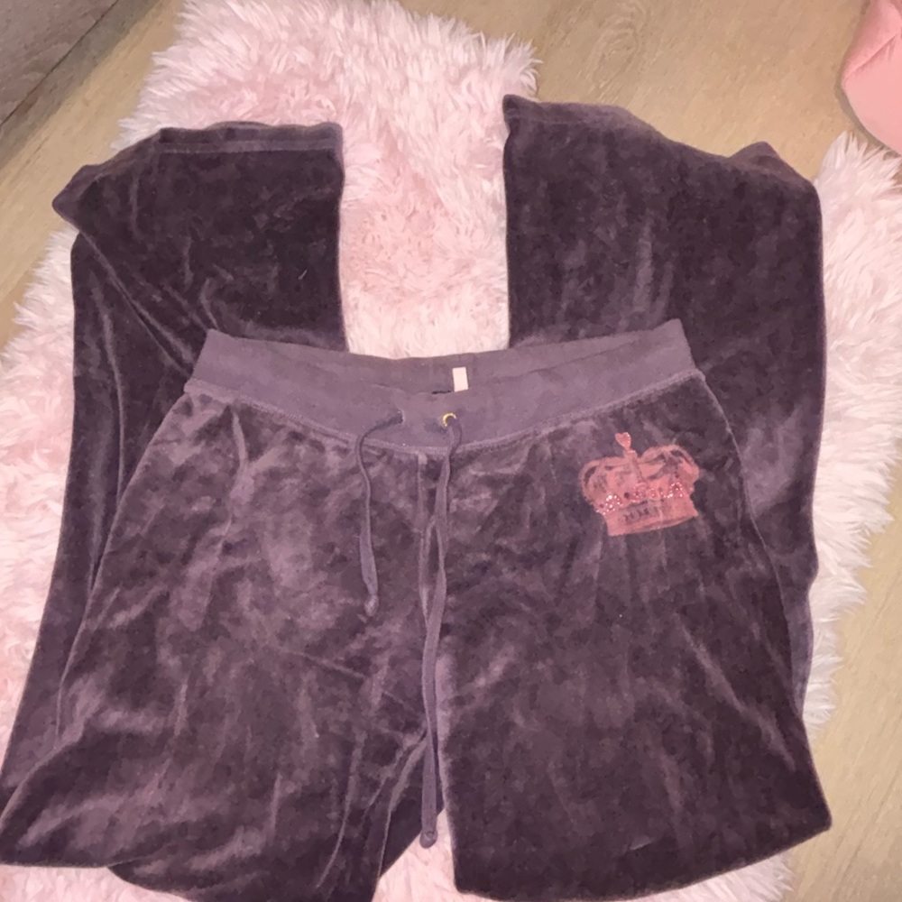 Vintage y2k juicy couture velour tracksuit pants
